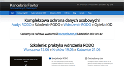 Desktop Screenshot of favitor.pl